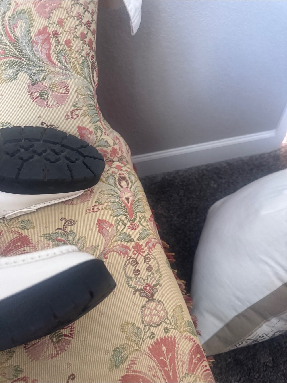 Coach White Leather Lug Sole Women’s Loafers - Picture 3 of 5